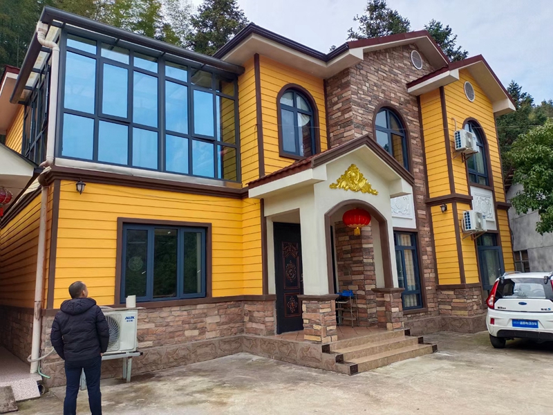 A newly constructed steel structure villa(2) A newly constructed steel structure villa(2)